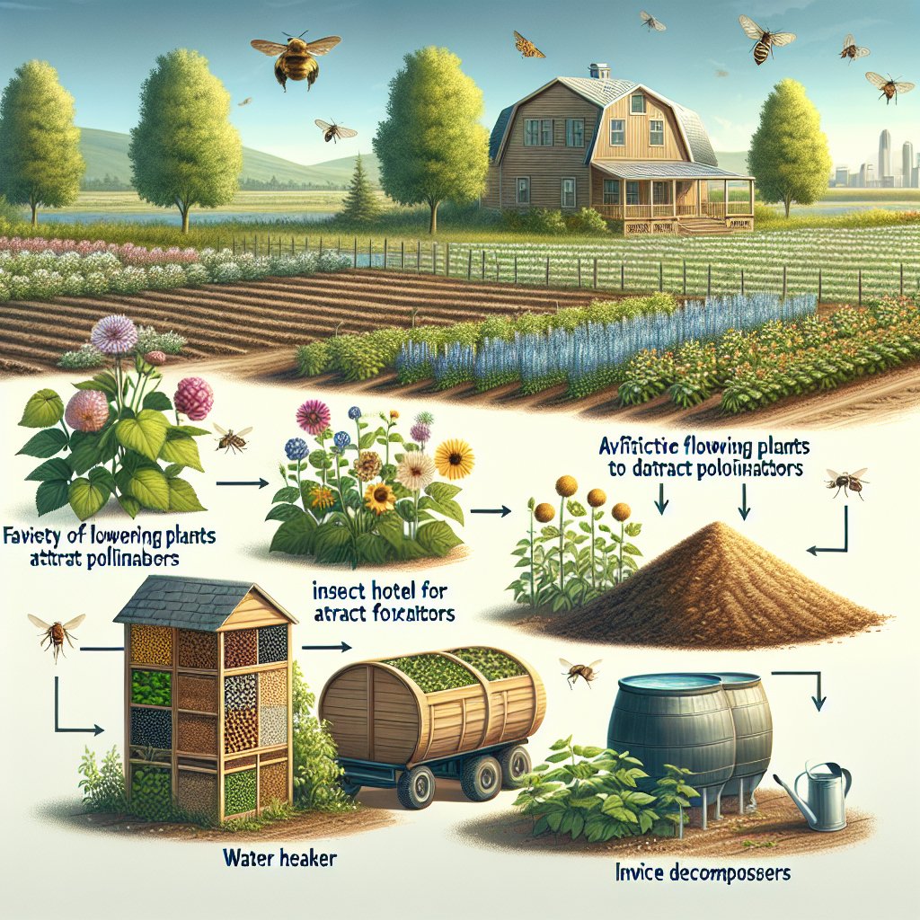 The best ways to attract beneficial insects to your farm