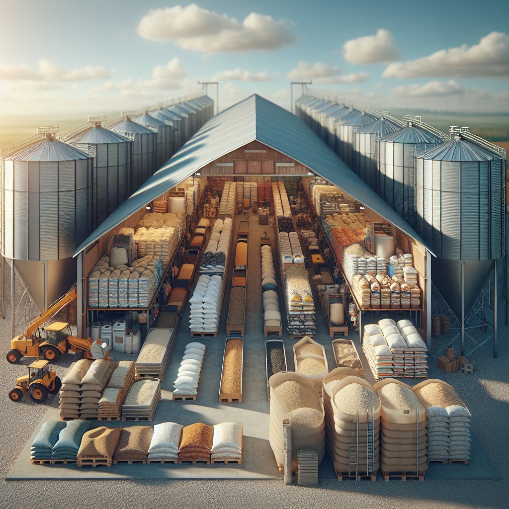 The best strategies for storing farm feed efficiently