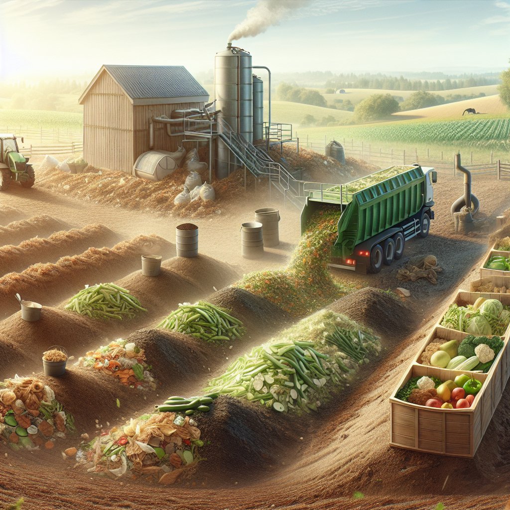 How to reduce farm waste with composting systems