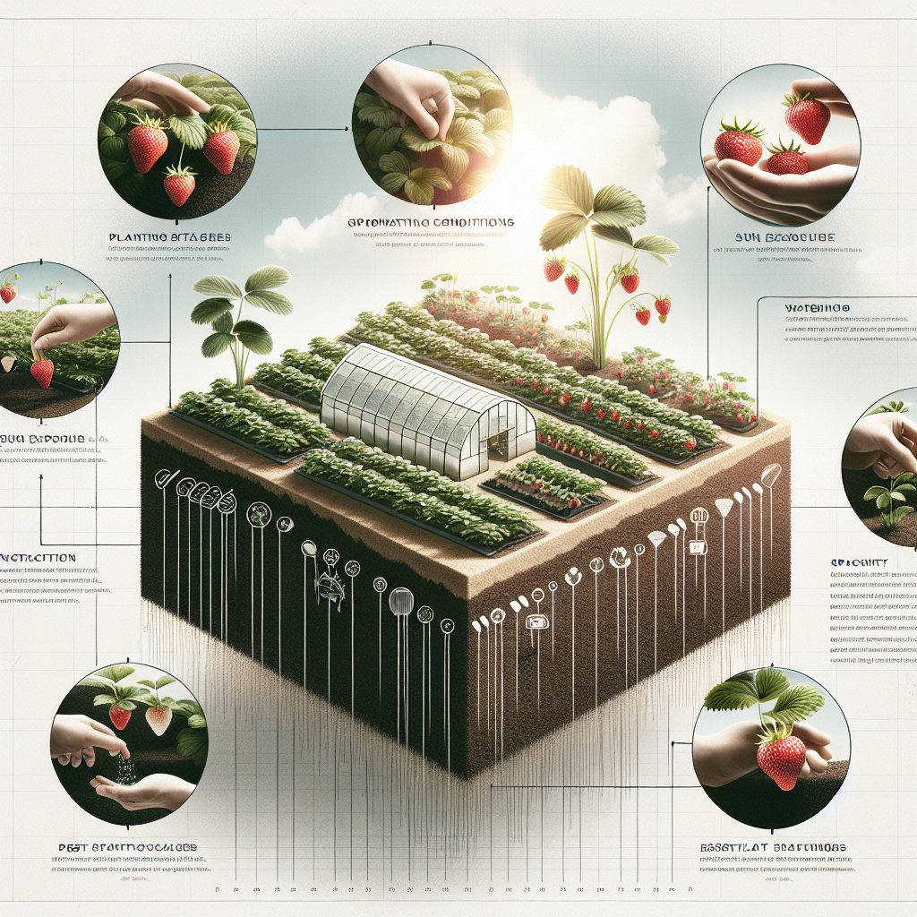 Tips for growing strawberries as a profitable crop