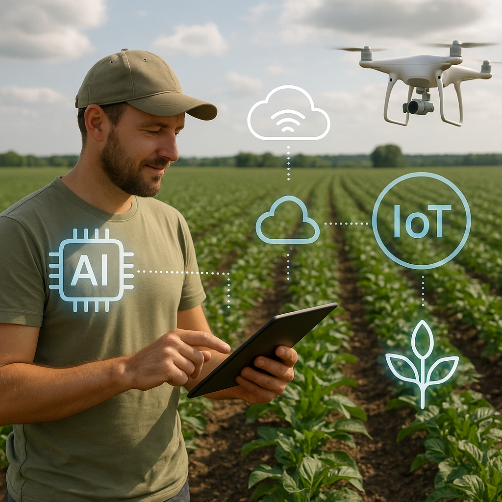 The Role of AI and IoT in Agriculture