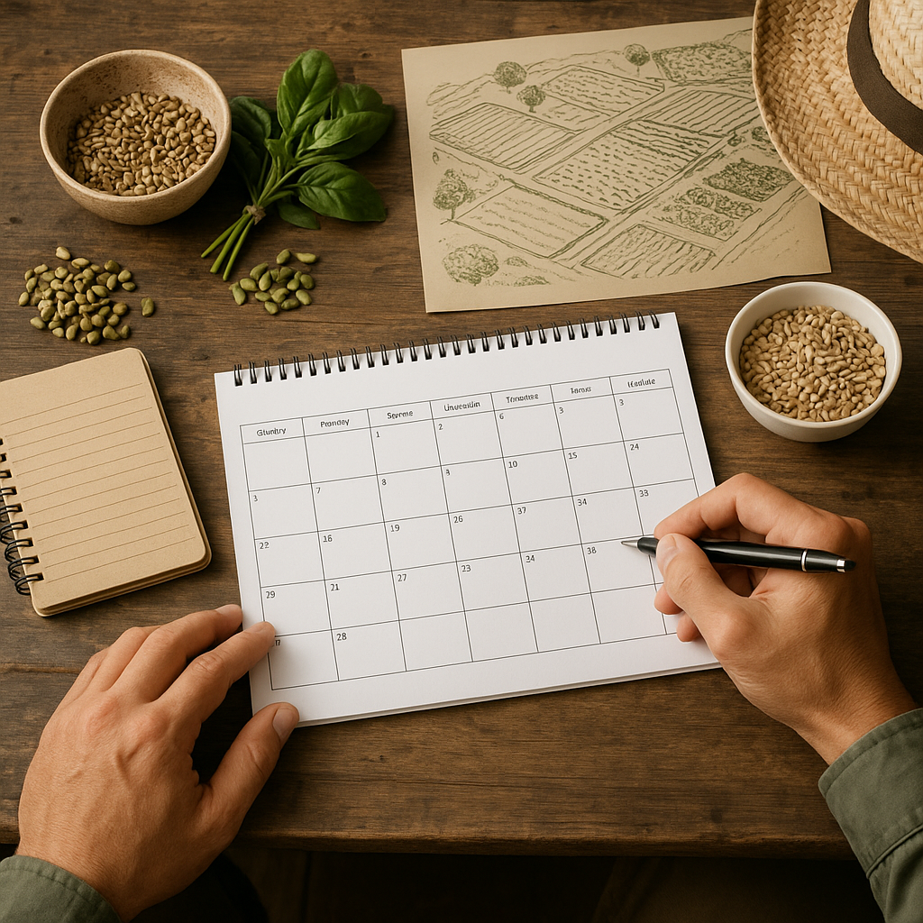How to Create a Crop Calendar for Your Farm