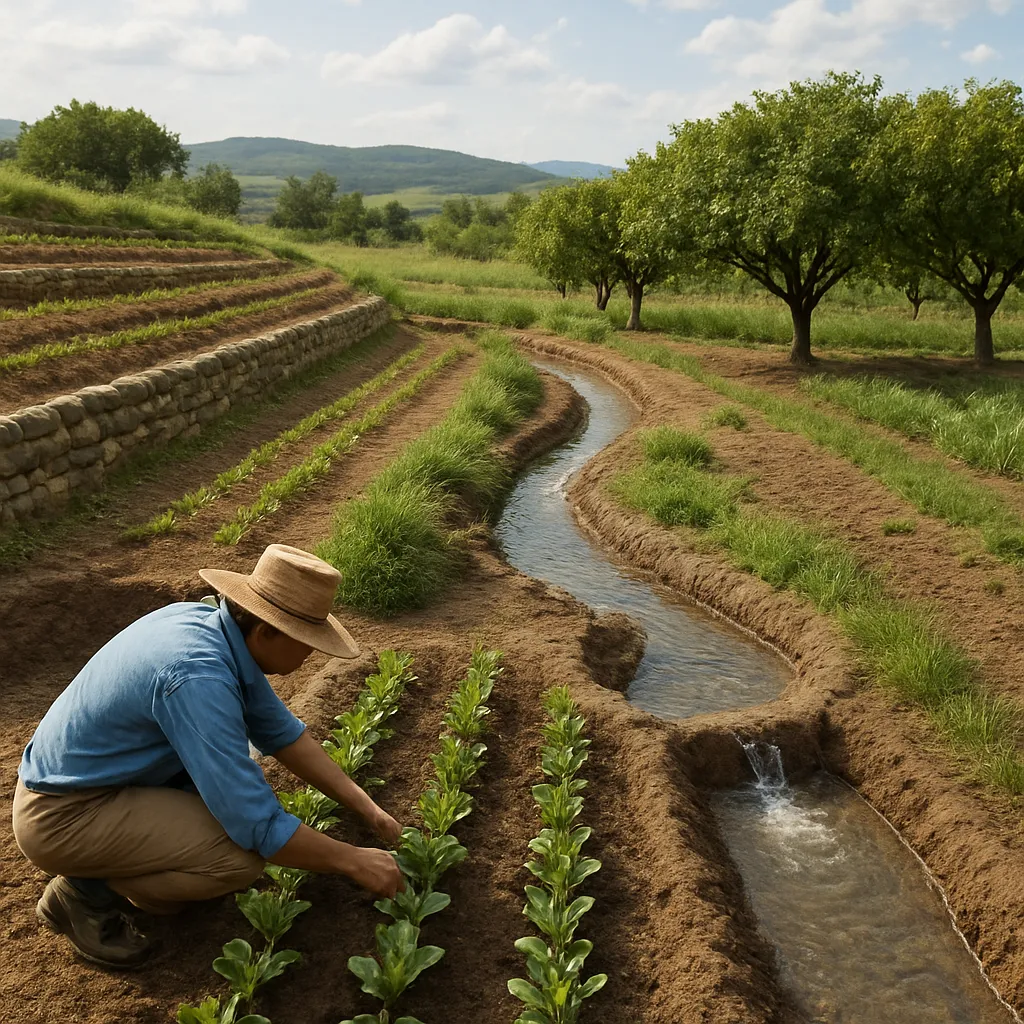 How to Create a Water-Efficient Farm Using Natural Methods