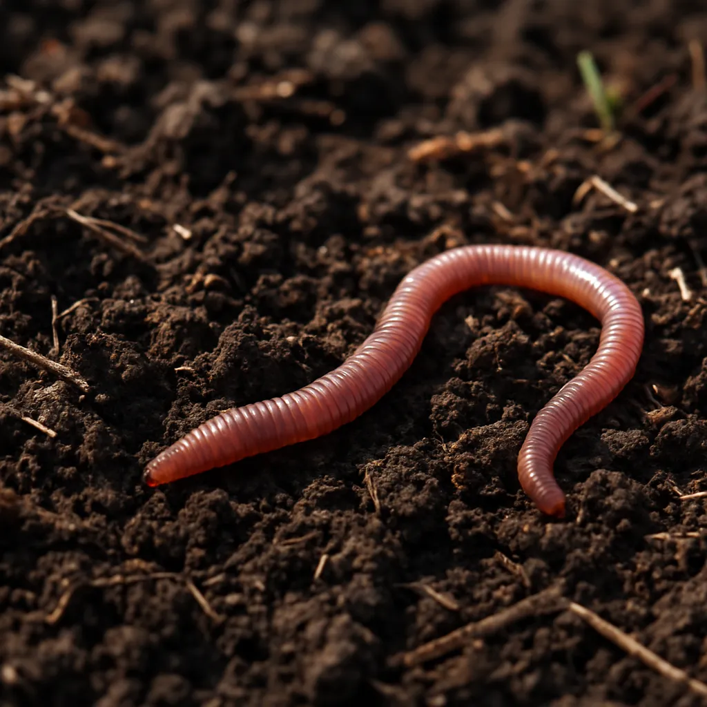 The Role of Earthworms in Healthy Soil Ecosystems